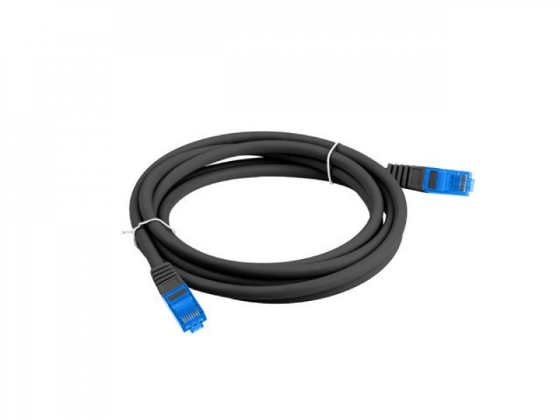 LANBERG PATCHCORD S/FTP CAT.6A 2M BLACK LSZH LANBERG PATCHCORD S/FTP CAT.6A 2M BLACK LSZH