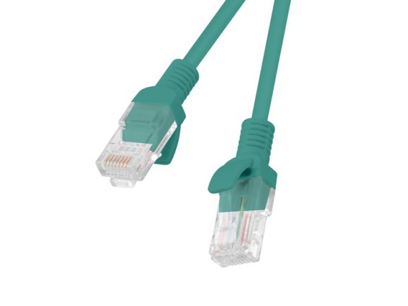 LANBERG PATCHCORD UTP CAT.5E 1.5M GREEN PCU5-10CC-0150-G PCU5-10CC-0150-G – Lanberg  Пач кабели