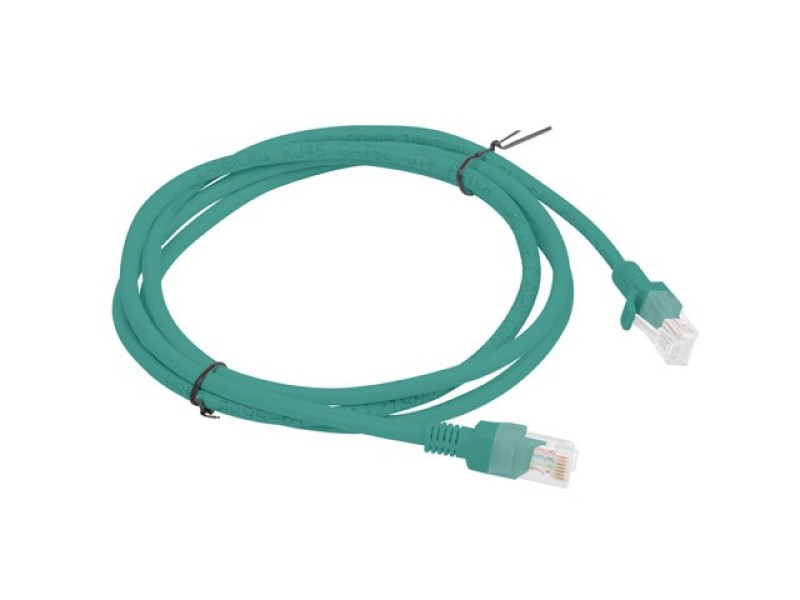 LANBERG PATCHCORD UTP CAT.5E 1.5M GREEN PCU5-10CC-0150-G PCU5-10CC-0150-G – Lanberg  Пач кабели
