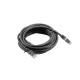 Lanberg PCF6-10CC-0500-BK networking cable Black 5 m Cat6 F/UTP (FTP) PCF6-10CC-0500-BK – Lanberg  Пач кабели