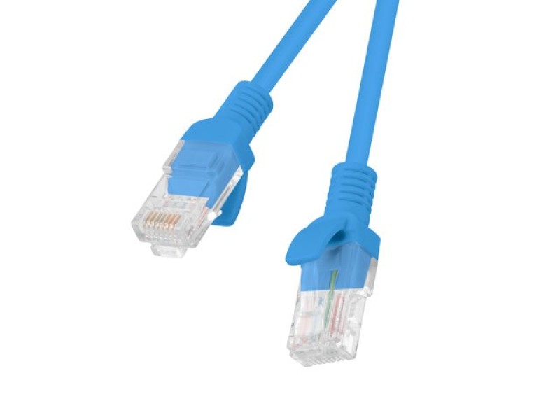 Lanberg PCU5-10CC-0300-B networking cable Blue 3 m Cat5e U/UTP (UTP) PCU5-10CC-0300-B – Lanberg  Пач кабели