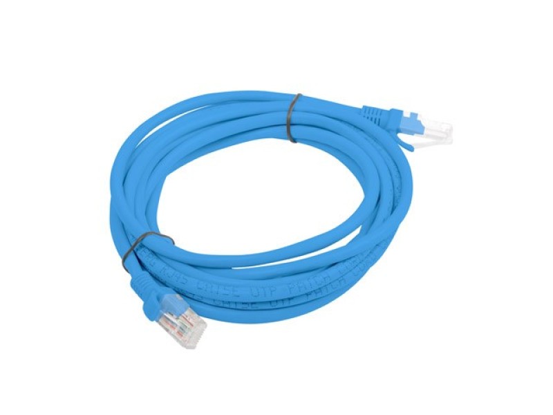 Lanberg PCU5-10CC-0300-B networking cable Blue 3 m Cat5e U/UTP (UTP) PCU5-10CC-0300-B – Lanberg  Пач кабели