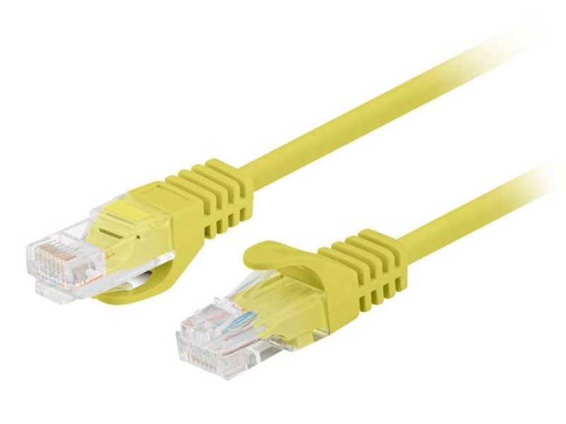Lanberg PCU6-20CC-0300-Y networking cable Yellow 3 m Cat6 U/UTP (UTP) 10-PACK PCU6-20CC-0300-Y – Lanberg  Пач кабели