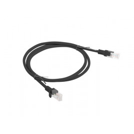 Lanberg Patchcord RJ45, Cat. 5e, UTP, 1 м, черен