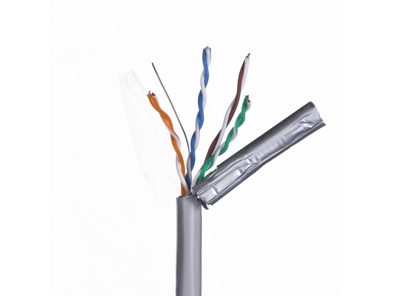 Alantec KIF5PVC305Q networking cable Grey 305 m Cat5e F/UTP (FTP) KIF5PVC305Q – Q-LANTEC Кабели, жакове и букси
