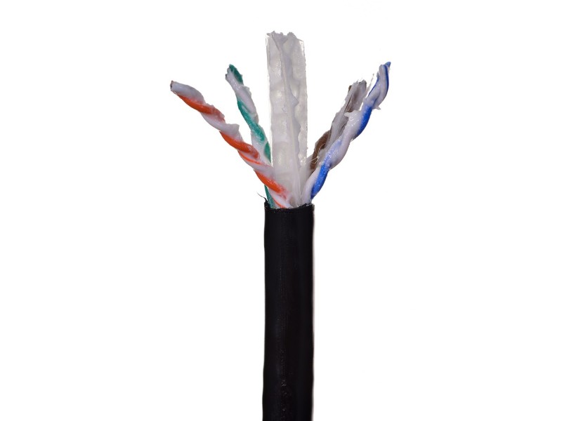 Alantec KIU6OUTZ305 networking cable 305 m Cat6 U/UTP (UTP) Black KIU6OUTZ305 – ALANTEC Кабели, жакове и букси