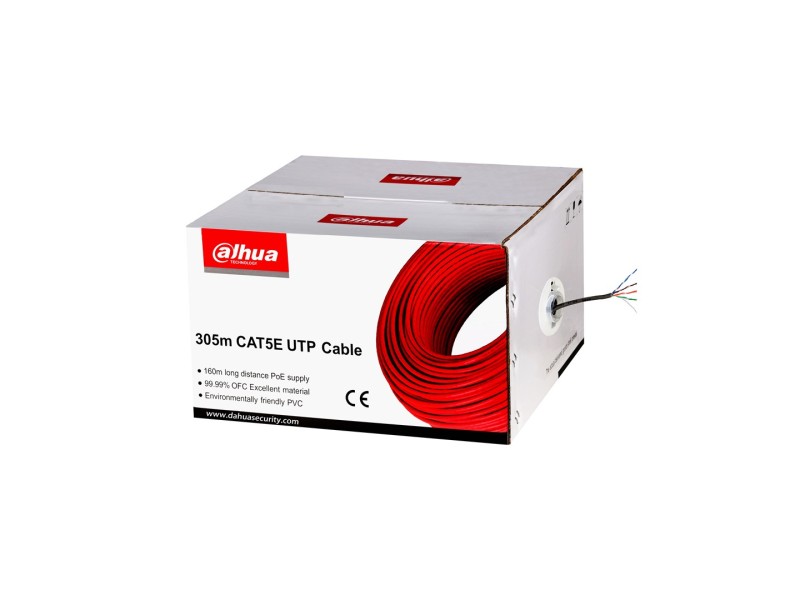 Dahua Technology PFM920I-5EUN networking cable 305 m Cat5e U/UTP (UTP) PFM920I-5EUN – DAHUA Кабели, жакове и букси