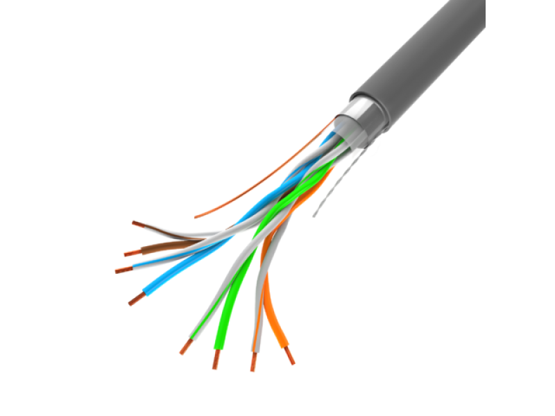 LANBERG LAN FTP CABLE 100MB/S 305M CABLE APPROX. GREY LCF5-10CC-0305-S – Lanberg  Кабели, жакове и букси