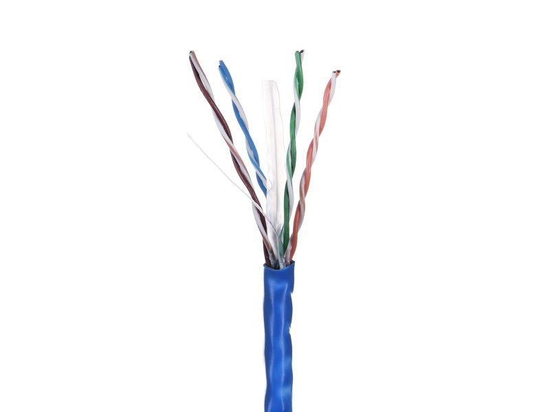 LANBERG UTP CABLE 1GB/S 305M WIRE CCA BLUE LCU6-10CC-0305-B – Lanberg  Кабели, жакове и букси