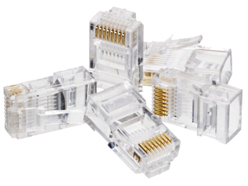 Alantec WT001 wire connector RJ45 Transparent WT001OP – A-LAN Кабели, жакове и букси