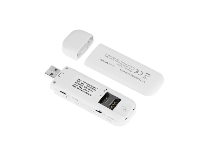 Rebel 4G Modem (White) RB-0700 – Rebel 3G и 4G модеми