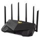 ASUS TUF Gaming AX6000 (TUF-AX6000) wireless router Gigabit Ethernet Dual-band (2.4 GHz / 5 GHz) Black 90IG07X0-MO3C00 – ASUS Безжични рутери