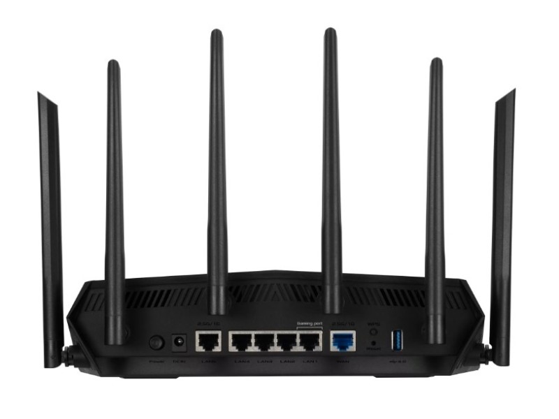 ASUS TUF Gaming AX6000 (TUF-AX6000) wireless router Gigabit Ethernet Dual-band (2.4 GHz / 5 GHz) Black 90IG07X0-MO3C00 – ASUS Безжични рутери