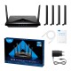 Cudy P5 wireless router Gigabit Ethernet Dual-band (2.4 GHz / 5 GHz) 5G Black P5_EU – Cudy Безжични рутери