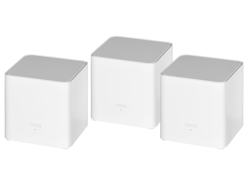 Tenda EX3-3 mesh wi-fi system Dual-band (2.4 GHz / 5 GHz) Wi-Fi 6 (802.11ax) White 1 Internal EX3-3pack – TENDA Безжични рутери