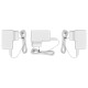 Tenda EX3-3 mesh wi-fi system Dual-band (2.4 GHz / 5 GHz) Wi-Fi 6 (802.11ax) White 1 Internal EX3-3pack – TENDA Безжични рутери