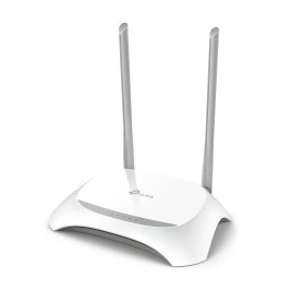 TP-Link TL-WR850N Безжичен маршрутизатор Fast Ethernet Еднолентов (2,4 GHz) Сив, бял