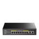 Cudy GS1010PE network switch Gigabit Ethernet (10/100/1000) Power over Ethernet (PoE) Black GS1010PE – Cudy Суичове без - контрол