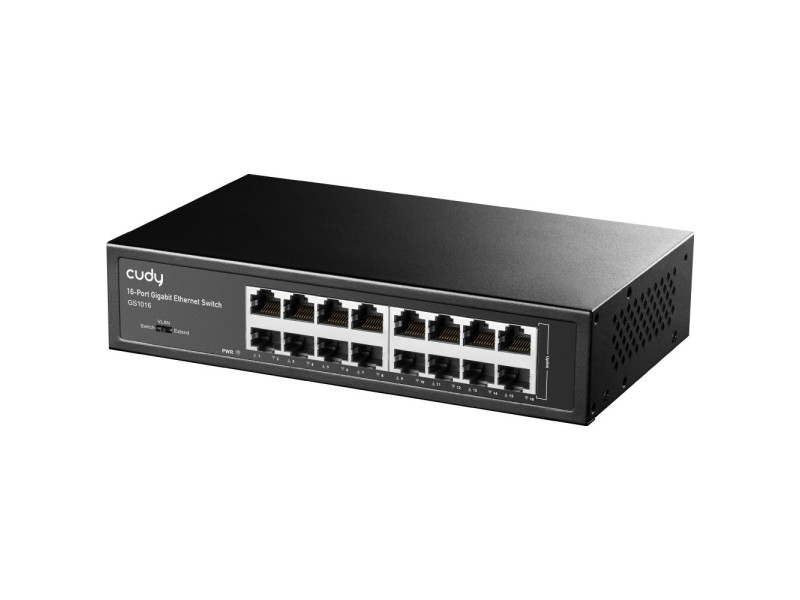 Cudy GS1016 network switch Gigabit Ethernet (10/100/1000) Black GS1016 – Cudy Суичове без - контрол