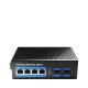 Cudy IG1004S2P network switch Unmanaged Gigabit Ethernet (10/100/1000) Power over Ethernet (PoE) Black IG1004S2P – Cudy Суичове без - контрол