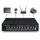 Esperanza ENS106 10-port Poe Switch 10/100 96W ENS106 – Esperanza Суичове без - контрол