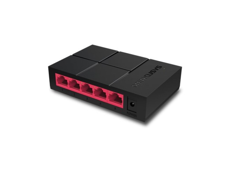Mercusys 5-Port 10/100/1,000 Mbps Desktop Switch MS105G – MERCUSYS Суичове без - контрол