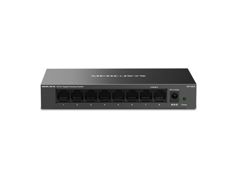 Mercusys 8-Port Gigabit Desktop Switch MS108GS – MERCUSYS Суичове без - контрол