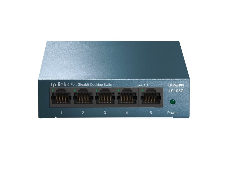TP-Link 5-Port 10/100/1000Mbps Desktop Network Switch TL-LS105G – TP-Link Суичове без - контрол