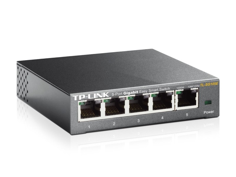 TP-Link 5-Port Gigabit Easy Smart Switch TL-SG105E – TP-Link Суичове без - контрол