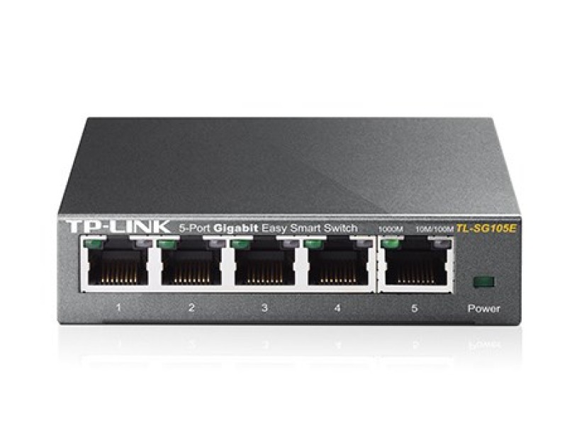 TP-Link 5-Port Gigabit Easy Smart Switch TL-SG105E – TP-Link Суичове без - контрол
