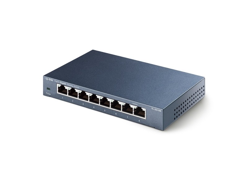 TP-Link 8-Port 10/100/1000Mbps Desktop Network Switch TL-SG108 – TP-Link Суичове без - контрол