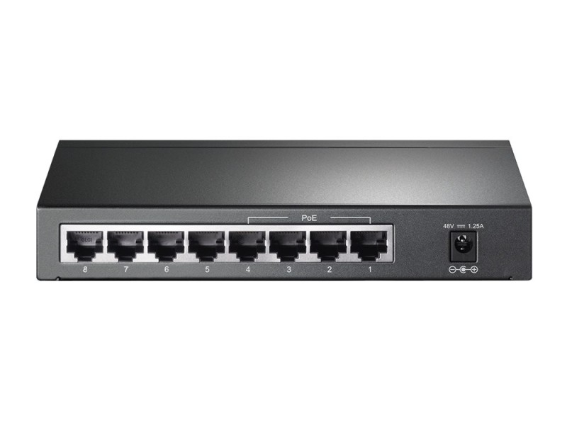 TP-Link 8-Port Gigabit Desktop PoE Switch with 4-Port TL-SG1008P – TP-Link Суичове без - контрол