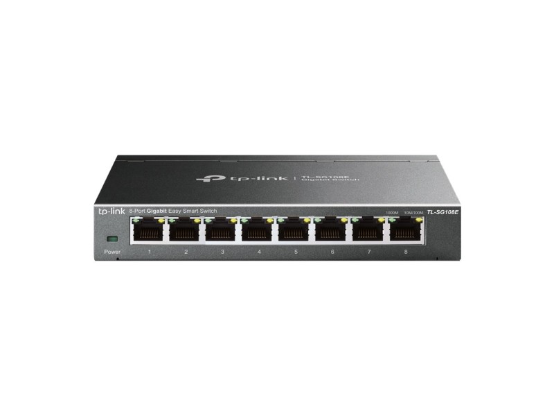 TP-Link 8-Port Gigabit Easy Smart Switch TL-SG108E – TP-Link Суичове без - контрол