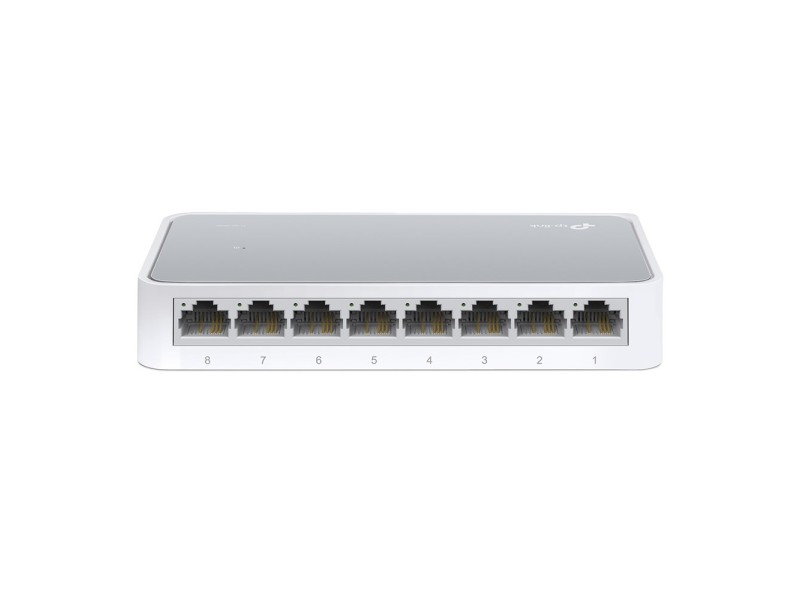 TP-Link TL-SF1008D Unmanaged Fast Ethernet (10/100) White TL-SF1008D – TP-Link Суичове без - контрол