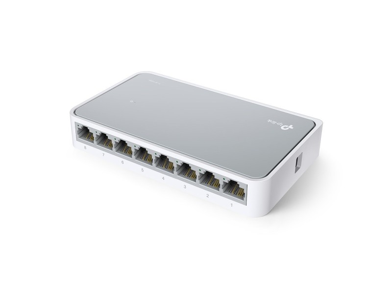 TP-Link TL-SF1008D Unmanaged Fast Ethernet (10/100) White TL-SF1008D – TP-Link Суичове без - контрол