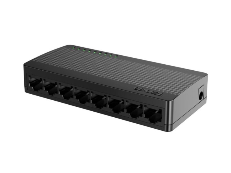 Tenda SG108M network switch Unmanaged Gigabit Ethernet (10/100/1000) Black SG108M – TENDA Суичове без - контрол