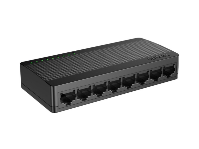 Tenda SG108M network switch Unmanaged Gigabit Ethernet (10/100/1000) Black SG108M – TENDA Суичове без - контрол