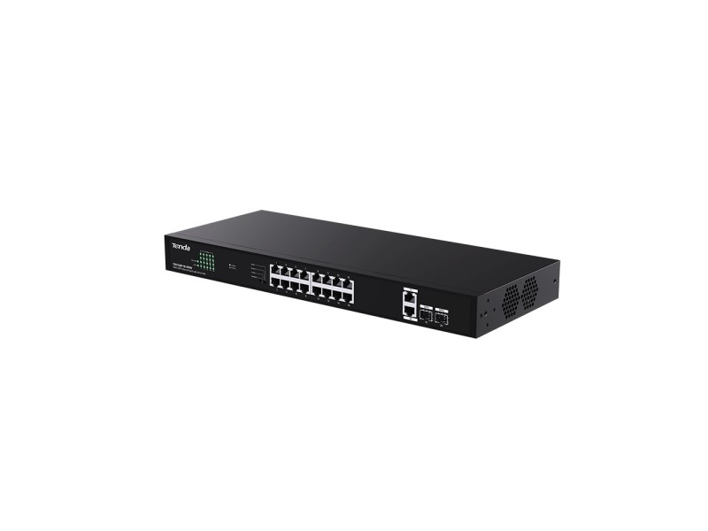 Tenda TEG1120P-16-250W network switch Unmanaged Gigabit Ethernet (10/100/1000) Power over Ethernet (PoE) TEG1120P-16-250W – TENDA Суичове без - контрол