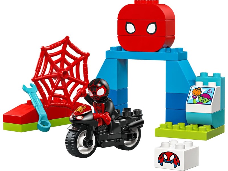 Blocks LEGO DUPLO 10424 Spins Motorcycle Adventure 10424 – Lego Конструктори