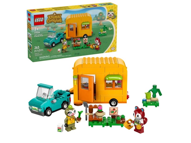 LEGO ANIMAL CROSSING 77054 Leifs Caravan & Garden Shop 77054 – Lego Конструктори