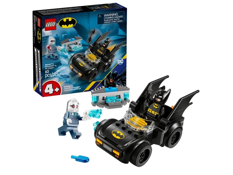 LEGO BATMAN 76301 Batman & Batmobile vs. Mr. Freeze 76301 – Lego Конструктори