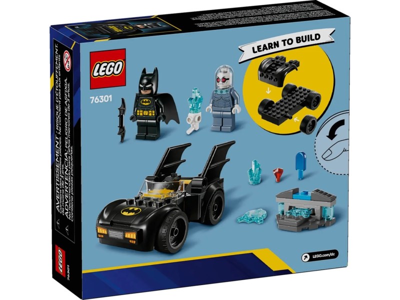 LEGO BATMAN 76301 Batman & Batmobile vs. Mr. Freeze 76301 – Lego Конструктори