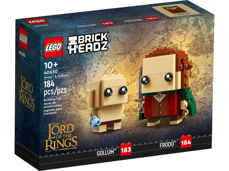 LEGO BRICKHEADZ 40630 Frodo & Gollem 40630 – Lego Конструктори