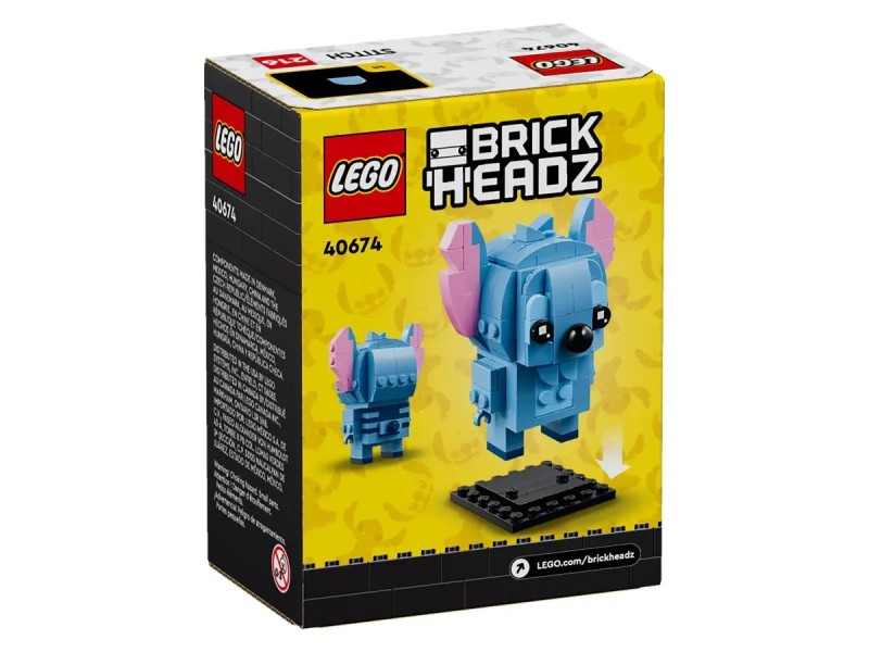 LEGO BRICKHEADZ 40674 Stitch 40674 – Lego Конструктори