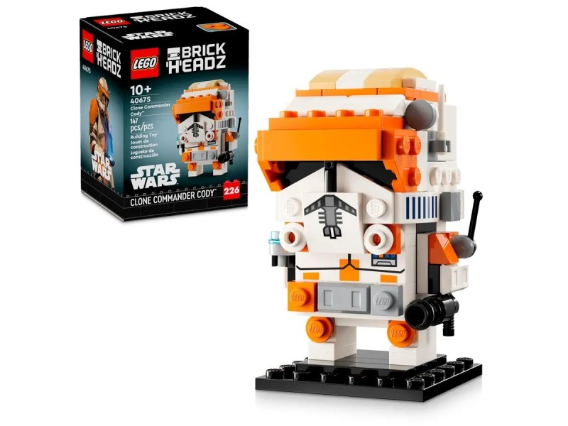 LEGO BRICKHEADZ 40675 Clone Commander Cody 40675 – Lego Конструктори