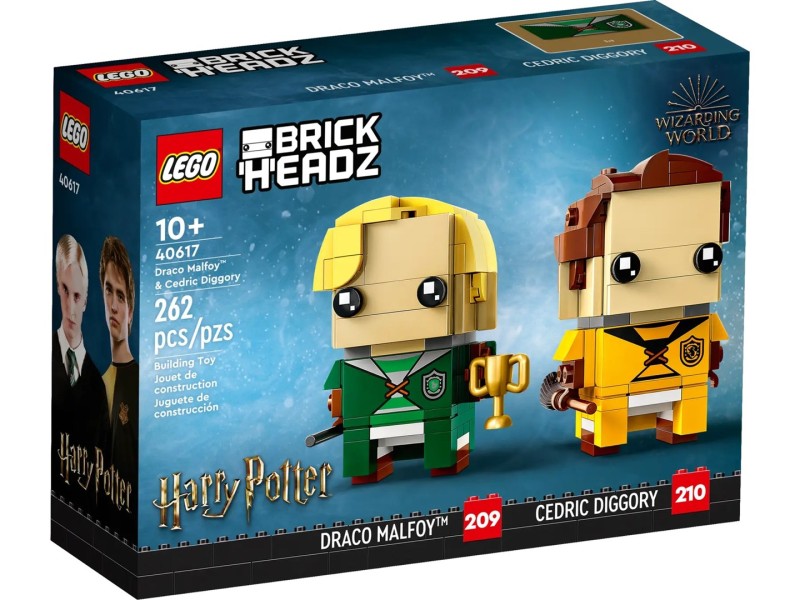 LEGO BRICKHEADZ HARRY POTTER 40617 DRACO MALFOY AND CEDRIC DIGGORY 40617 – Lego Конструктори