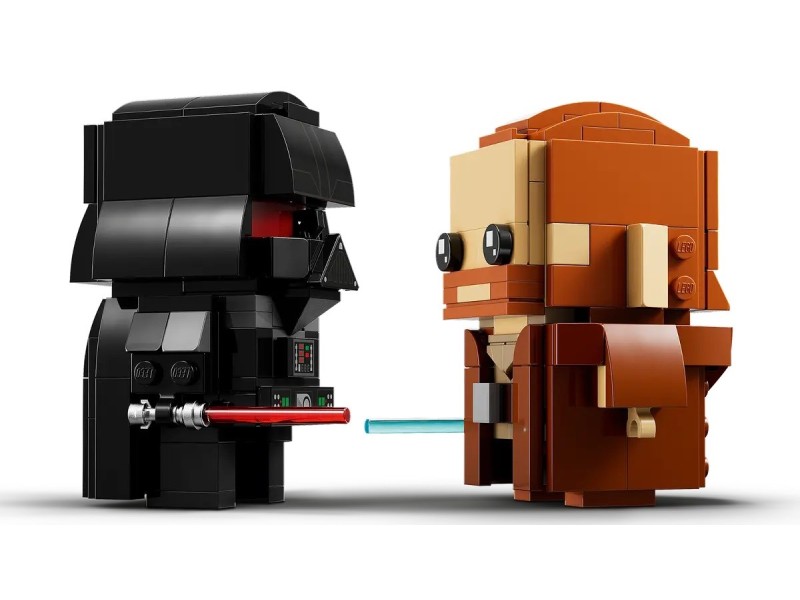 LEGO BRICKHEADZ STAR WARS 40547 Obi-Wan Kenobi and Darth Vader 40547 – Lego Конструктори