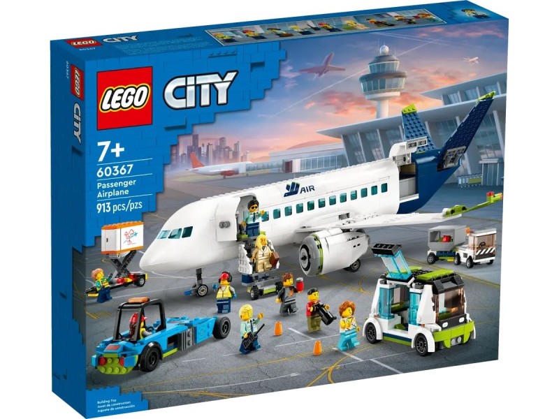 LEGO CITY 60367 PASSENGER AIRPLANE 60367 – Lego Конструктори