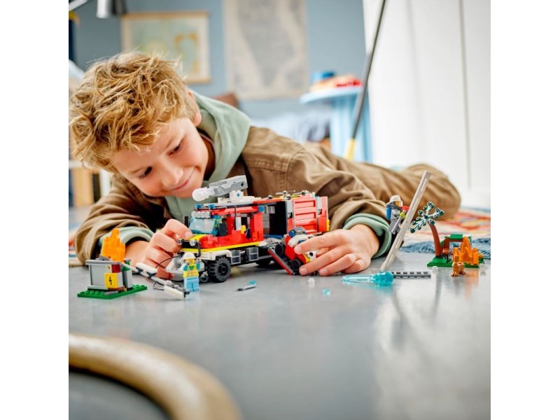 LEGO CITY 60374 FIRE COMMAND TRUCK 60374 – Lego Конструктори
