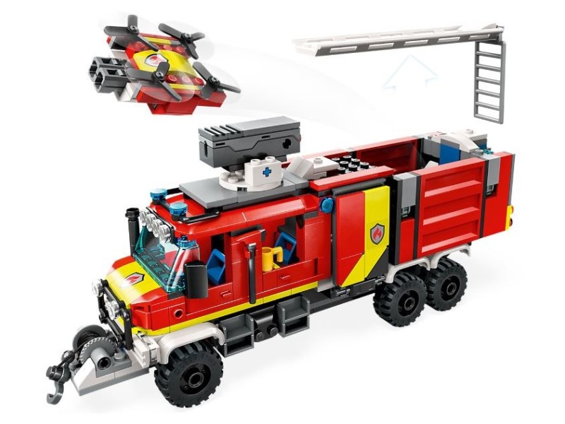 LEGO CITY 60374 FIRE COMMAND TRUCK 60374 – Lego Конструктори